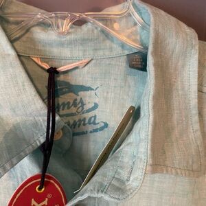 Tommy Bahama Aqua Linen Shirt